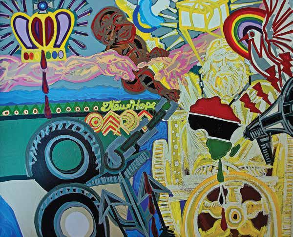 Penn State alumnus strives to transcend physical world through painting